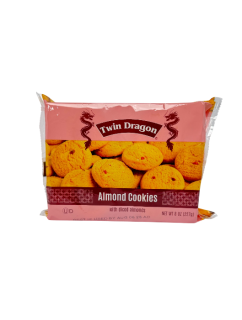 Twin Dragon - Bánh quy hạnh nhân thái hạt lựu