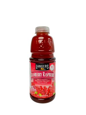 Langers Cranberry Raspberry – Nước ép Nam việt quất & mâm xôi Langer