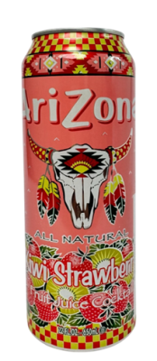 Arizona Kiwi Strawberry Fruit Juice Cocktail – Trà trái cây vị Kiwi và Dâu tây