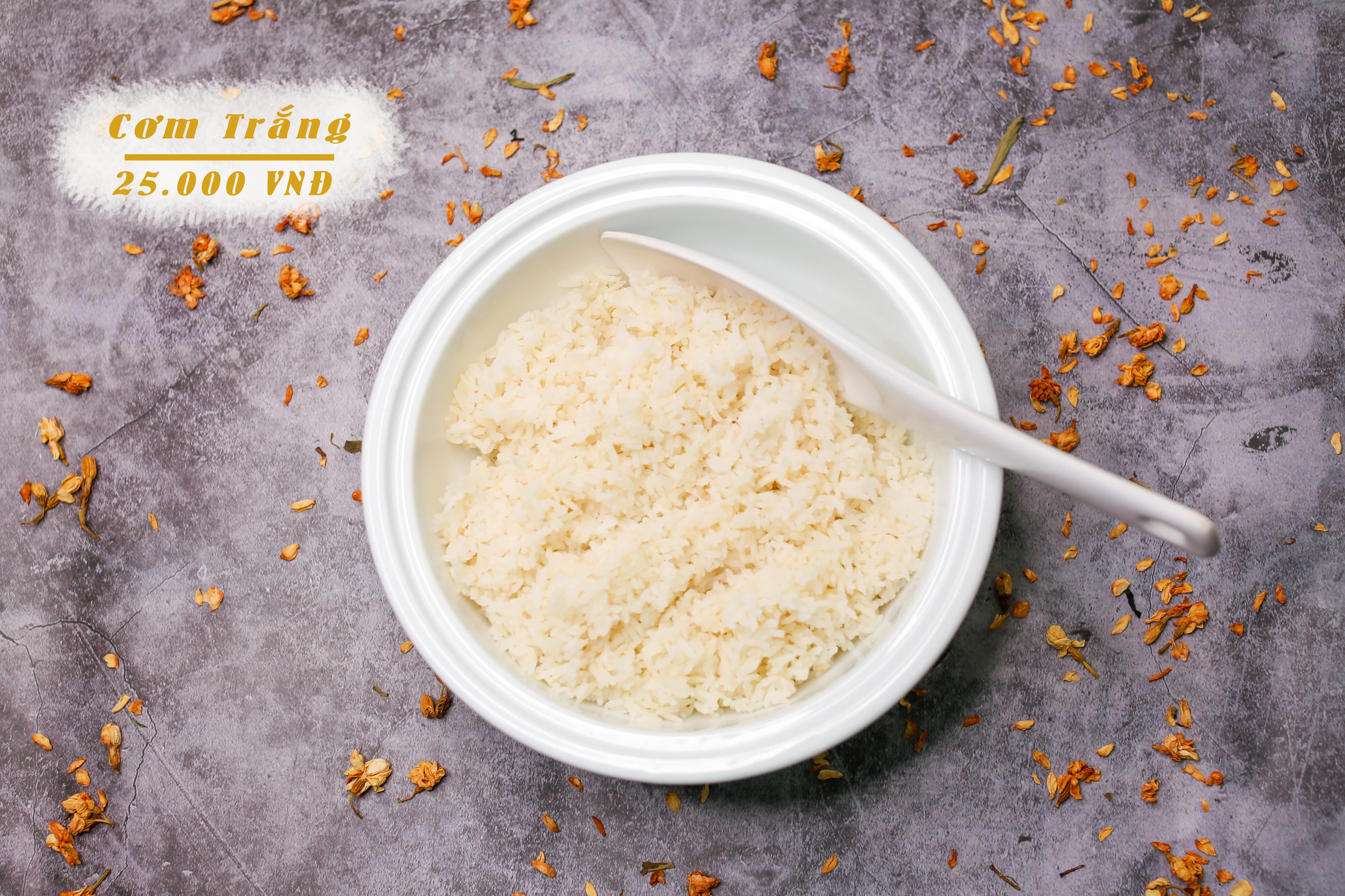 Cơm trắng (White rice)