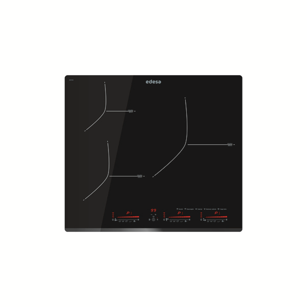 Bếp điện từ cảm ứng 3 vùng nấu Edesa mã EIM-6330 B /A