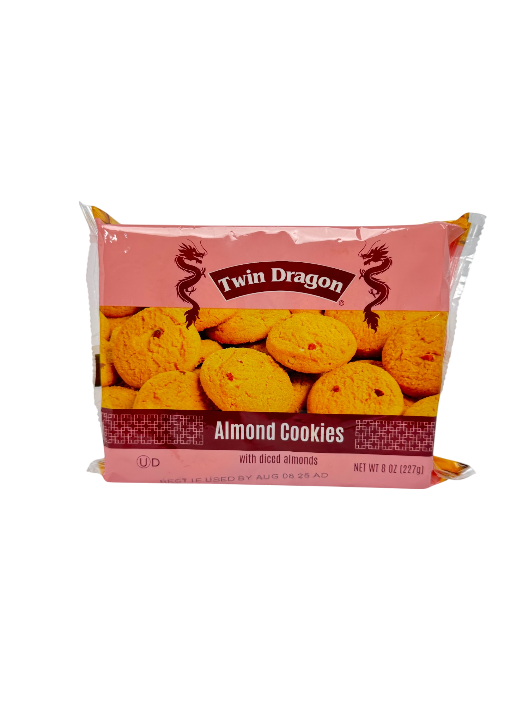 Twin Dragon - Bánh quy hạnh nhân thái hạt lựu