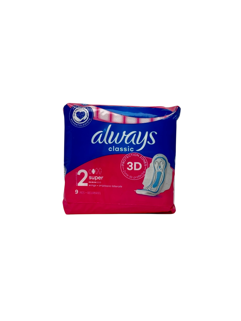 Băng vệ sinh Always Classic Size 2 (9 miếng)