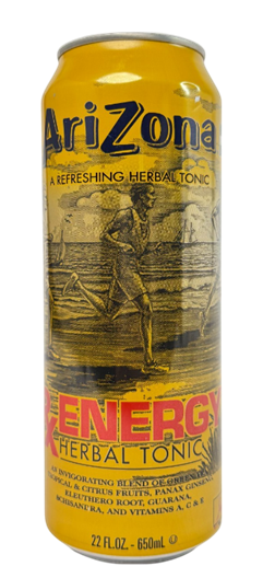 Arizona Rx Energy Herbal Tonic – Trà tăng lực vị thảo mộc